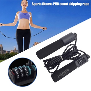 &lt;COD มีของพร้อมส่ง&gt; เชือกกระโดดออกกำลังกายพร้อมเคาน์เตอร์ออกกำลังกาย PVC Count Skipping Rope