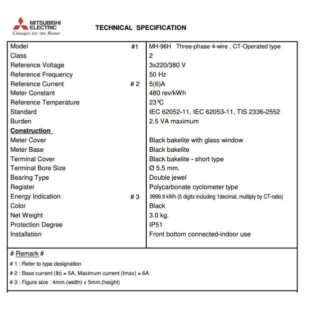 mitsubishi-meter-มิเตอร์ไฟฟ้า-watt-hour-meters-มิตซูบิชิ-mh-96-series