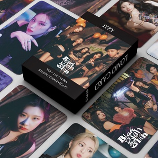 โปสการ์ด การ์ดโลโม่ อัลบั้มรูปภาพ ITZY Blah Blah (พร้อมส่ง) 55 ชิ้น ต่อกล่อง