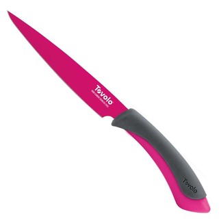 TOVOLO มีสไลด์สีชมพู 5" Slicing Knife (Fuchsia)