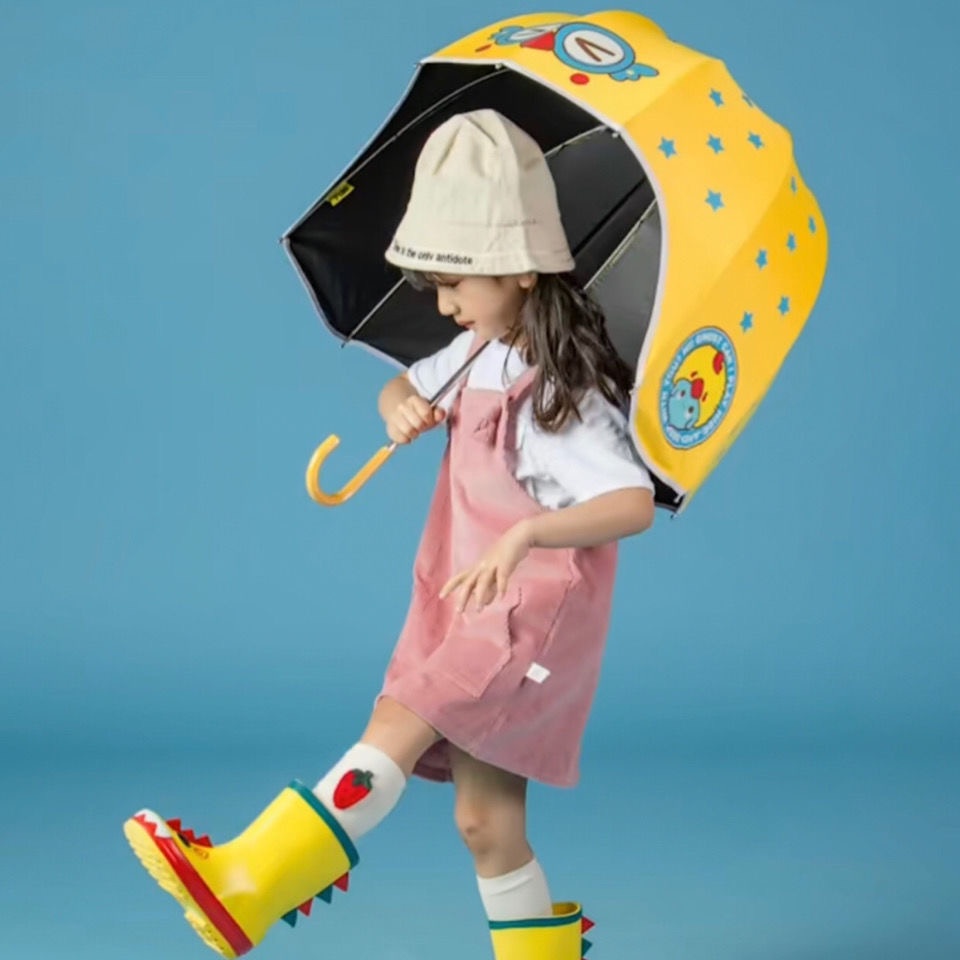 ohiona-ร่มกันแดด-ร่มกันยูวี-ร่มหมวกกันน็อค-ร่มกันฝนเด็ก-ด้ามจับยาว-ลายการ์ตูน-พับได้-พกพาสะดวก-แข็งแรง-ทนทาน