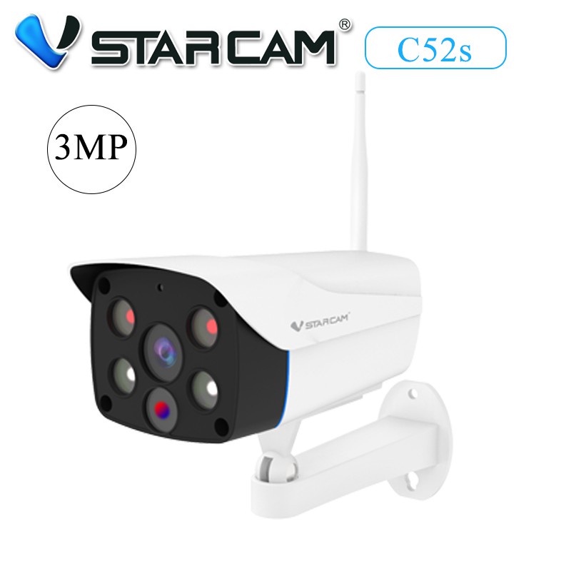 Vstarcam กล้องวงจรปิดไร้สาย Wifi Camera รุ่น C52S กันน้ำได้ ความละเอียด ...