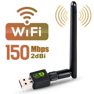 อะแดปเตอร์ WiFi USB Wi-Fi USB Ethernet WiFi Dongle MT7601 8188 Antena Wi-Fi การ์ดเครือข่าย USB เครื่องขยายเสียง