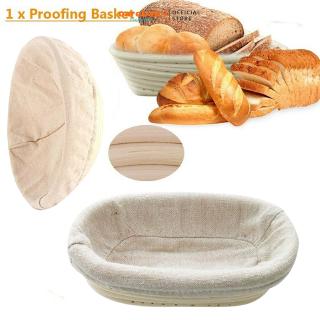 Fermentation Rattan Woven Basket Bread Proofing Baskets Multipurpose Storage Baskets with Liner