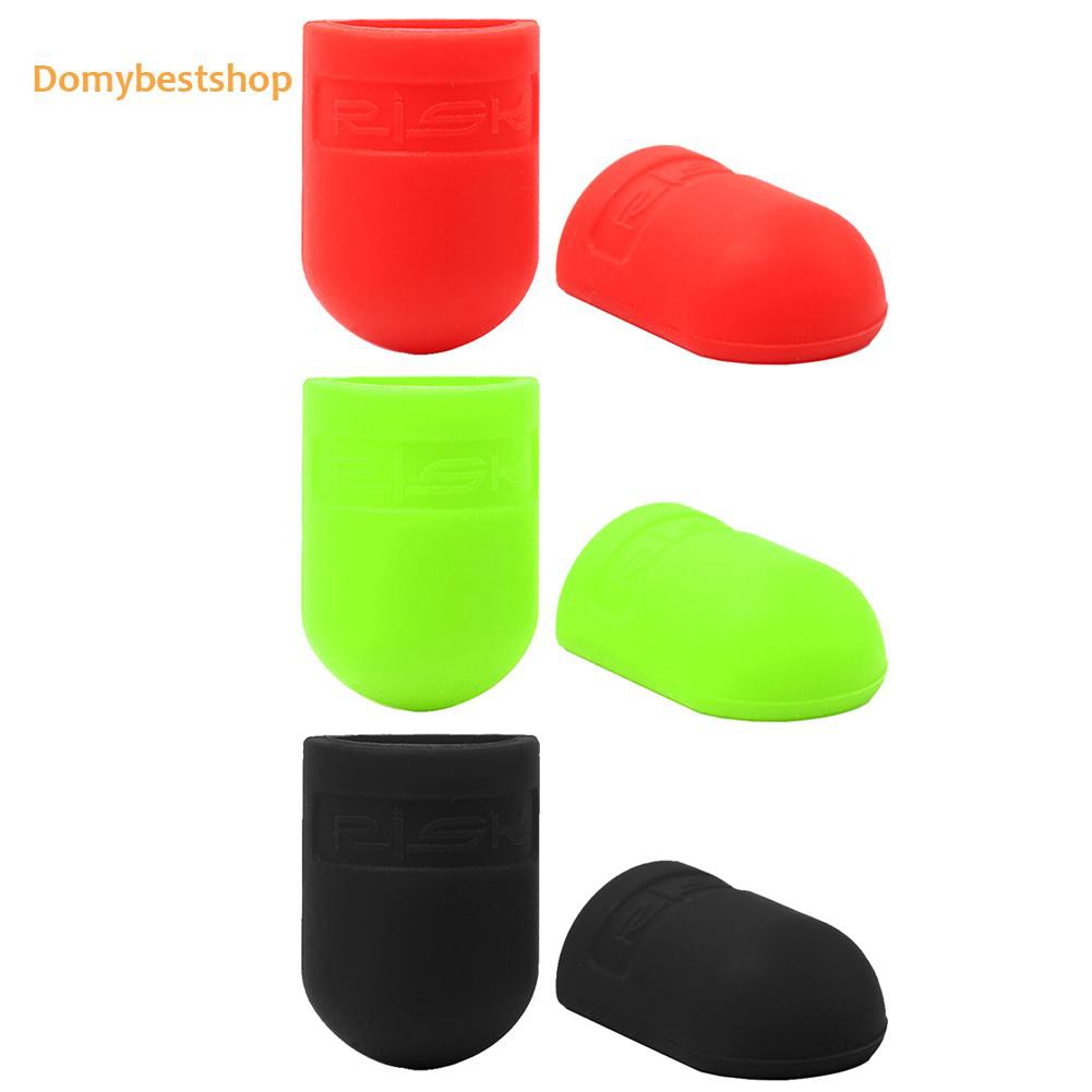 domybestshop-risk-2pcs-bike-brake-shift-lever-cover-cap-anti-scratch-bicycle-silicone-sleeve