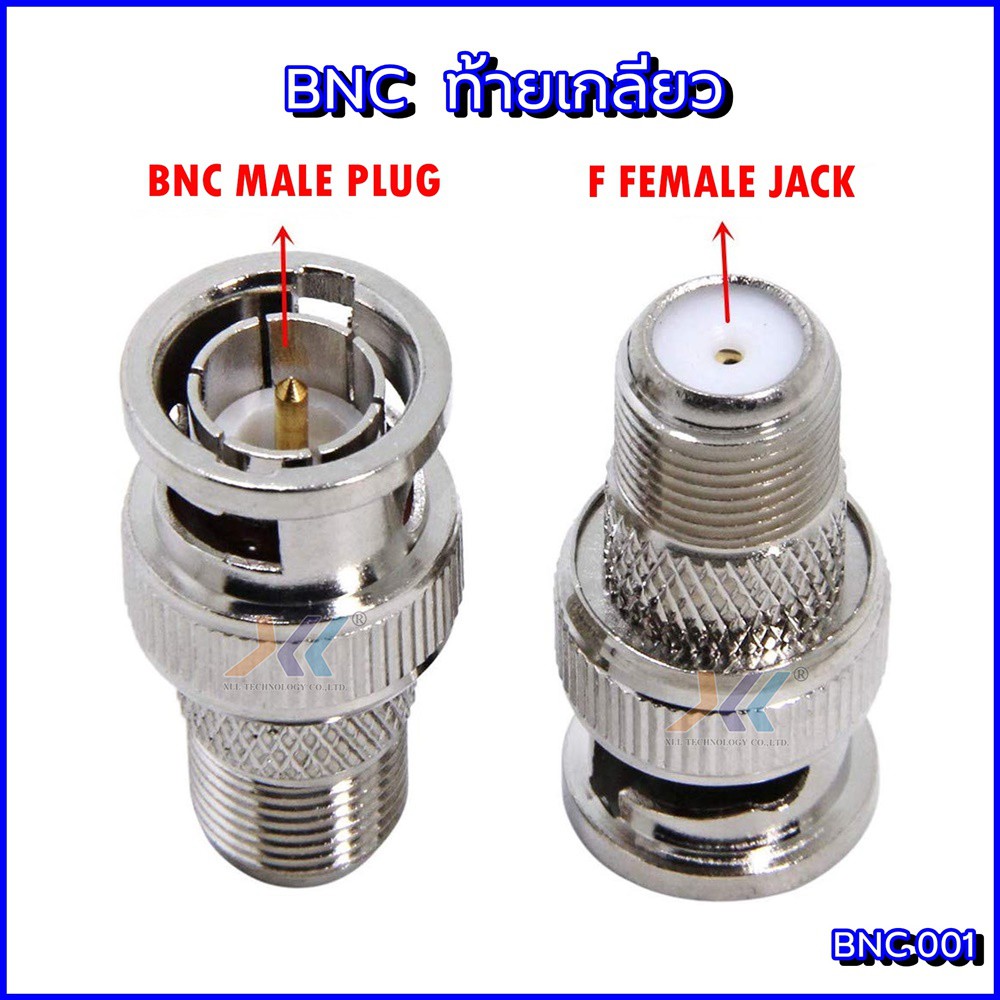 bnc-male-to-f-type-female-jack-adapter-ท้ายเกลียว-connector-cctv