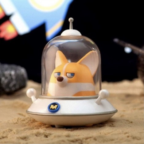 [แบบแยก] 52TOYS Faygo Moco Space travel 🚀 น้องหมา คอร์กี้ น่ารักมาก Dog ...