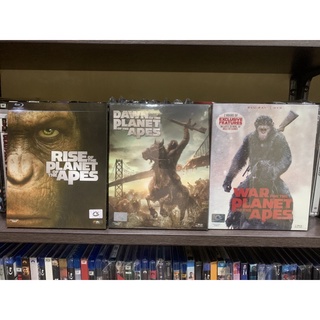 ( Trilogy ) Rise Pf The planet Of The Apes ภิภพวานร Blu-ray แผ่น แท้ เสียงไทย บรรยายไทย