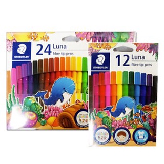 Staedtler Luna  ปากกาเมจิก 12 สี / 24 สี