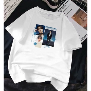 เสื้อยืดโอเวอร์ไซซ์ พิมพ์ลาย Ateez Seonghwa Photo Fever 3S-5XL