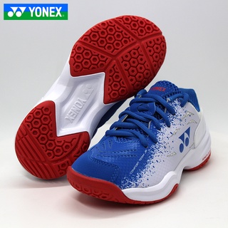 YONEX รองเท้าผ้าใบแบดมินตัน รองเท้าแบดมินตันสำหรับเด็ก รองเท้ากันลื่นระบายอากาศได้ดี