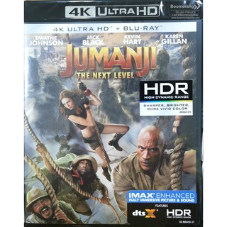 Jumanji: The Next Level/เกมดูดโลก ตะลุยด่านมหัศจรรย์ (4K + Blu-ray) ( 4K,Blu-ray มีเสียงไทย มีซับไทย )