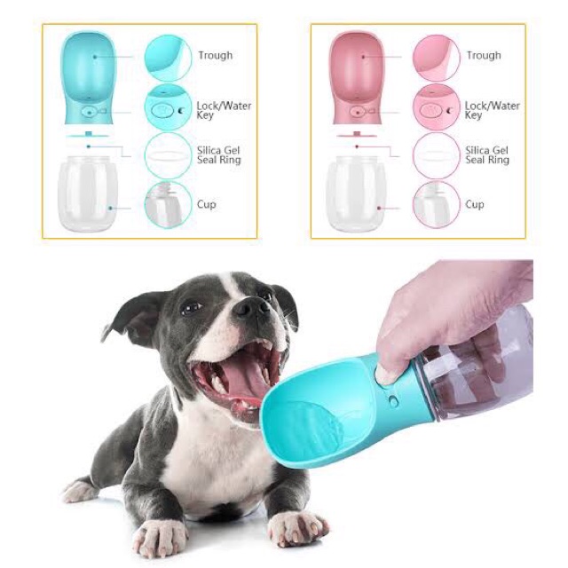 กระบอกน้ำสำหรับสัตว์เลี้ยง-สุนัขและแมว-พกพา-pet-care-cup-out-outdoor