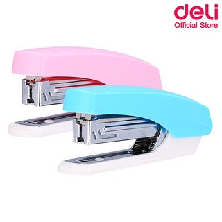 สินค้า Deli 0246 Stapler #10 ที่เย็บกระดาษ12 แผ่น ใช้ลวดเบอร์ #10 แม็ค แม็ก เครื่องเย็บกระดาษ เครื่องเขียน แม็กเย็บกระดาษ