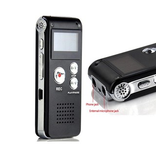 Okay Recorder เครื่องอัดเสียง +MP3 รุ่น SK-012 8GB (สีดำ)  #309
