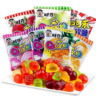 Jelly เยลลี่ผลไม้ รสสับปะรด พร้อมทาน( 旺仔QQ糖、菠萝味 )20g เยลลี่ เยลลี่หนึบ เยลลี่รวมรส ขนมเยลลี่ อาหารว่าง ขนมกินเล่น