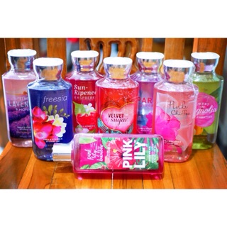 bath & body works เจลอาบน้ำตัวหอมของแท้รัว ๆๆๆ หิ้วเองค่ะ