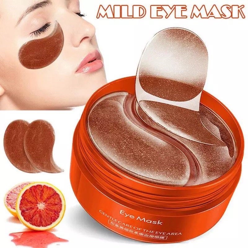 ของแท้!! มาร์คใต้ตา IMAGES Orange Eye Mask Delicate and Smooth (30 คู่