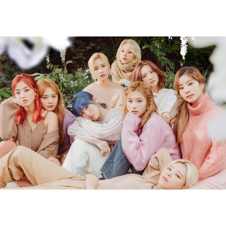 โปสเตอร์ Twice ทไวซ์ Poster Korean Girl Group เกิร์ล กรุ๊ป เกาหลี K-pop kpop รูปภาพ ภาพถ่าย Music ตกแต่งผนัง ตกแต่งบ้าน