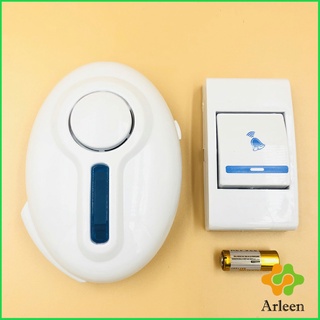 Arleen กริ่งไร้สาย กระดิ่งไร้สาย ออดไร้สายออดรีโมท ระยะไกล wireless door bell