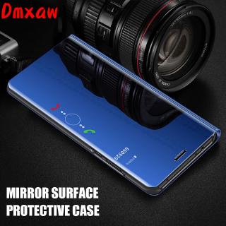 Mirror Smart Case Xiaomi Poco M3 X3 NFC Mi 10T 10T Pro 10T Lite 10 Ultra Redmi 9 9A 9C K30S Case Flip Cover