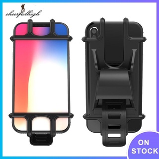 ❀cheerfulhigh❀High-end Silicone Bicycle Phone Mount 360 Rotation Motorcycle Bike Holder for Smartphone❤❤❤