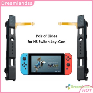 ภาพหน้าปกสินค้าDR  L R Slide Rail Slider with Flex Cable for Nintendo Switch Joy Con Fix Part ที่เกี่ยวข้อง