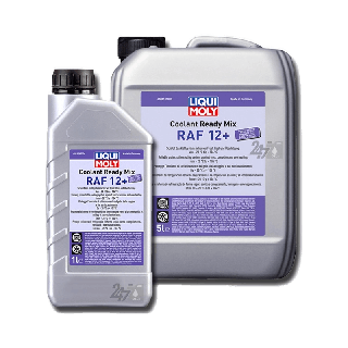 [โค้ด 247MAYลด฿130]LIQUI MOLY COOLANT READY MIX RAF 12 PLUS น้ำยาหล่อเย็นสูตรผสมเสร็จ(น้ำยาสีชมพู)ขนาด 1 และ 5 ลิตร