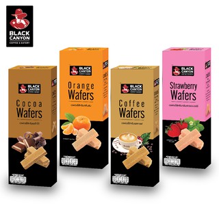 Black Canyon Wafers 4 กล่อง 4 รสชาติ ราคา พิเศษ 150.- ( ปกติ 160.-) 1 กล่อง บรรจุ 3 ห่อ