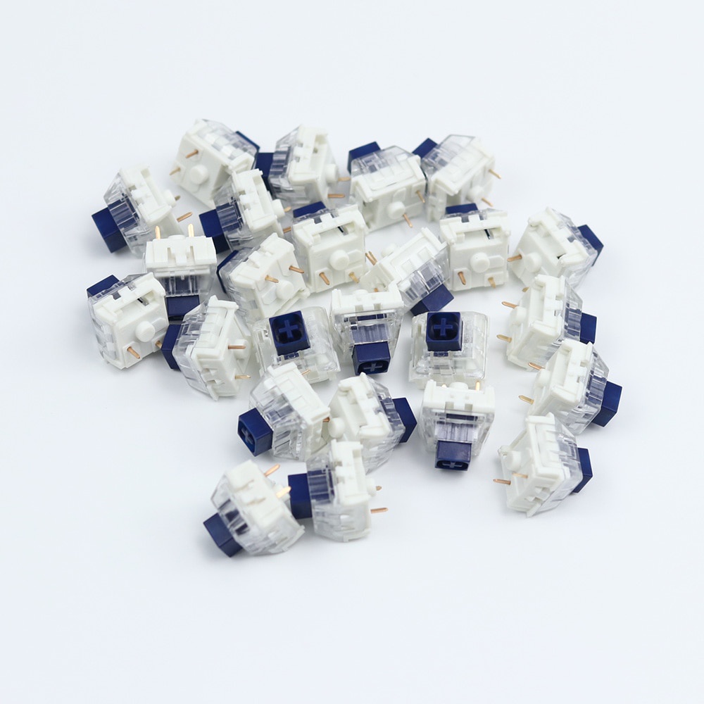 10-Pack Wholesales Kailh Box Navy Blue Jade Yellow Orange Tactile Clicky 3 Pin Switches Ip56 Water P