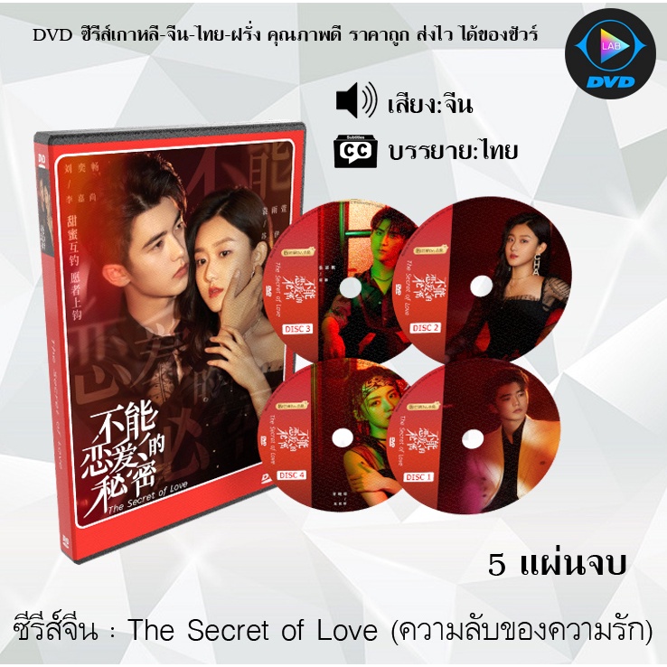 ซีรีส์จีน The Secret of Love (ความลับของความรัก) 5 แผ่นจบ (ซับไทย