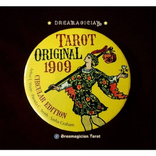 Tarot Original 1909 Circular Edition ไพ่ไรเดอร์เวททรงกลม ไพ่ยิปซี ไพ่ทาโร่ต์ ไพ่ออราเคิล Tarot Oracle Card Deck