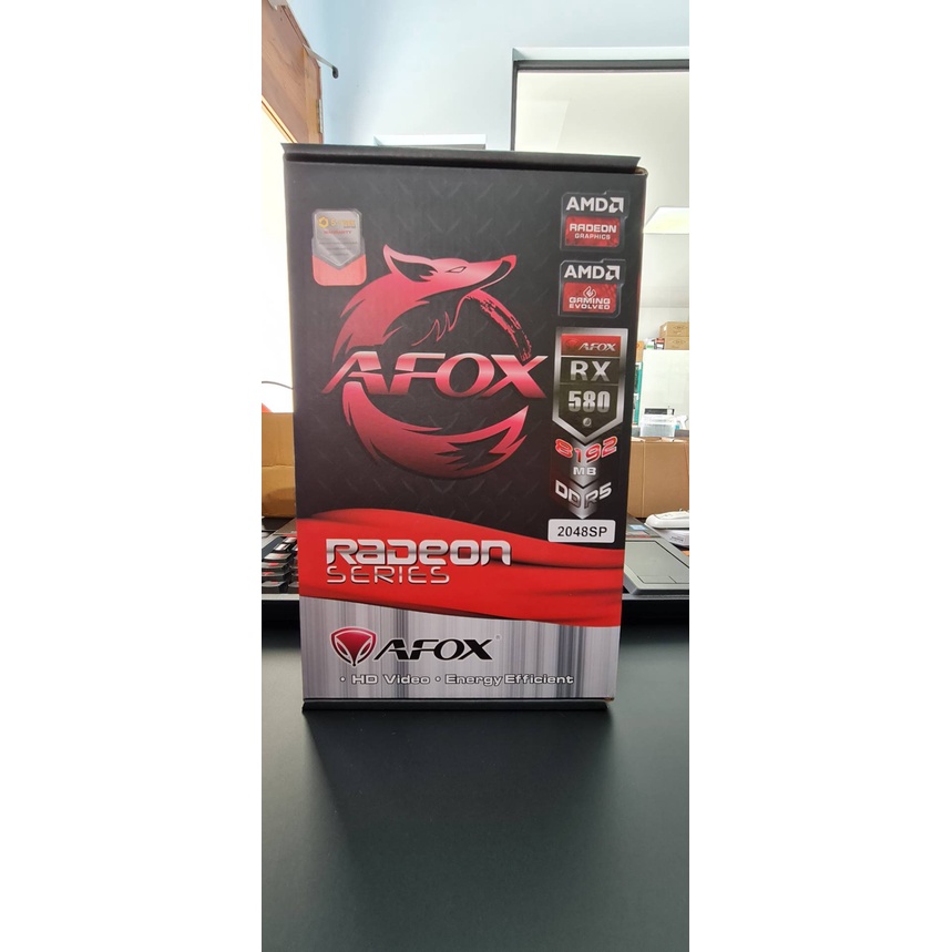 VGA AFOX RADEON RX 580 2048SP V2 - 8GB GDDR5 ของใหม่ ประกันยาวๆ 3 ปี ...