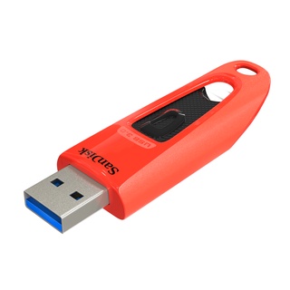 ภาพขนาดย่อของภาพหน้าปกสินค้าSanDisk Ultra USB แฟลชไดร์ฟ 32GB, USB3.0,อ่าน 100MB/s , Red (SDCZ48_032G_U46R, Red) จากร้าน sandisk_thailand_officialshop บน Shopee ภาพที่ 3