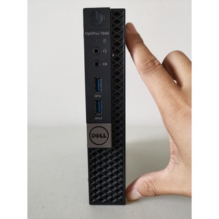 คอมพิวเตอร์มือสอง Dell OptiPlex 3050 MFF Mini PC ซีพียู Core i5-7500T @2.70 GHz  สภาพดี มีพอร์ต HDMI