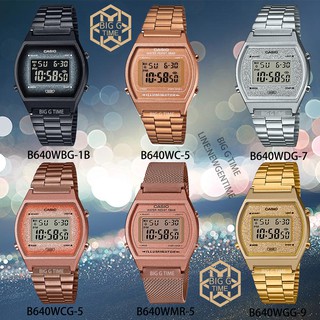 ภาพหน้าปกสินค้านาฬิกา casio ของแท้ casio ผู้หญิง นาฬิกา Casio สำหรับผู้หญิง รุ่น B640W Sereis รับประกัน 1 ปี ซึ่งคุณอาจชอบสินค้านี้