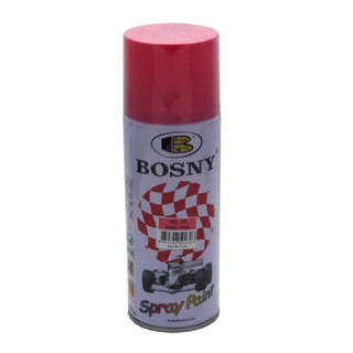 Bosny สีสเปรย์ อะครีลิค บอสนี่ สีชมพู #30 ขนาด 400ซีซี