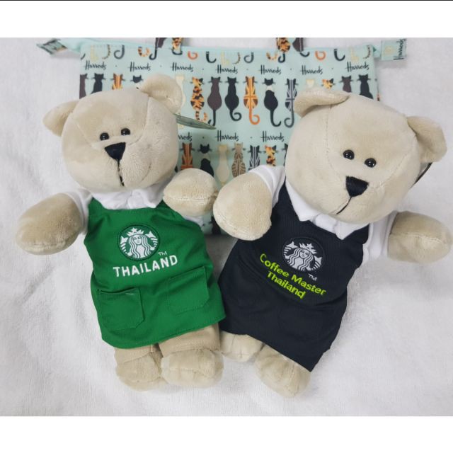 ตุ๊กตาหมี-starbucks-bearista-coffee-master-thailand