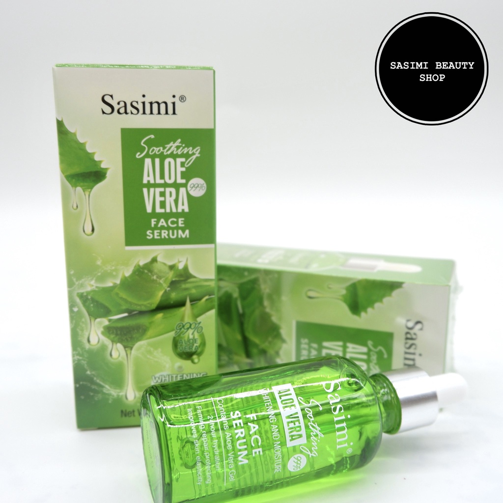 SASIMI Aloe Vera Face Serum เซรั่มว่านหางจระเข้ 50ml Shopee Thailand