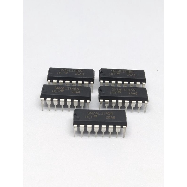 Lot De 2 Circuits Intégrés Motorola SN74LS145N DIP16 - Neuf Ancien Stock (Voir Photos)