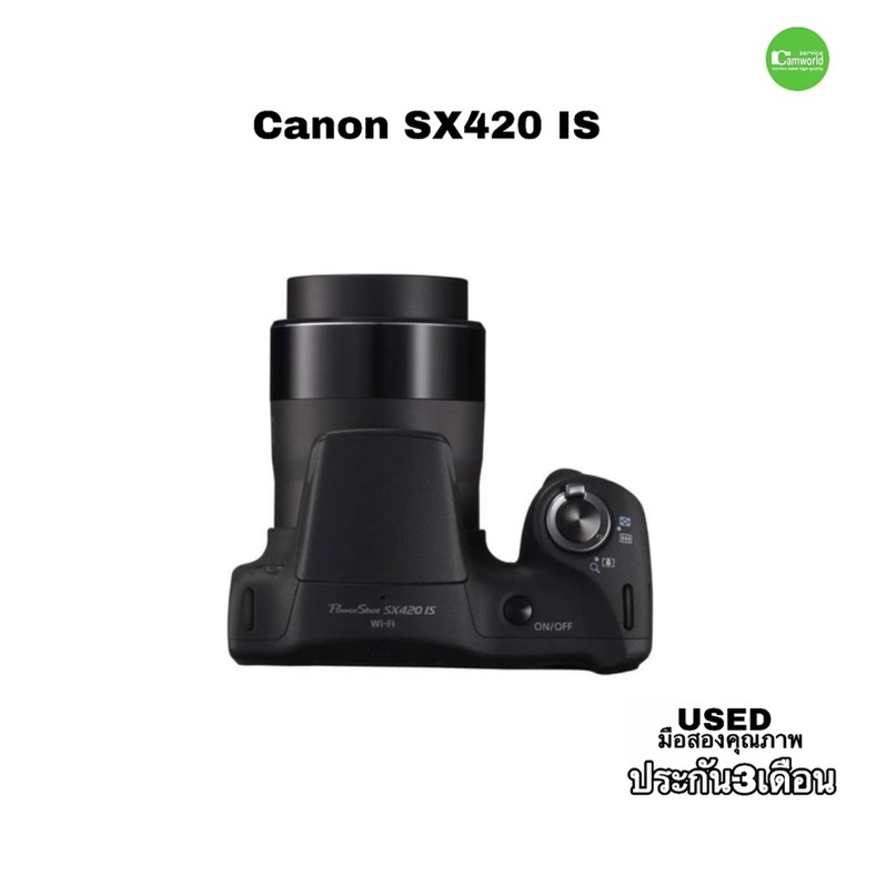 canon-powershot-sx420-สุดยอดกล้อง-ซูมไกล-digital-camera-42x-zoom-wi-fi-nfc-เชื่อมต่อไร้สาย-มือสองคุณภาพ-used-มีประกัน