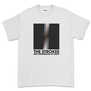 ทางเลือกที่ดีที่สุดของคุณเสื้อยืด พิมพ์ลาย The STROKES FIRST IMPRESSION OF EARTH สําหรับผู้ชายS-5XL