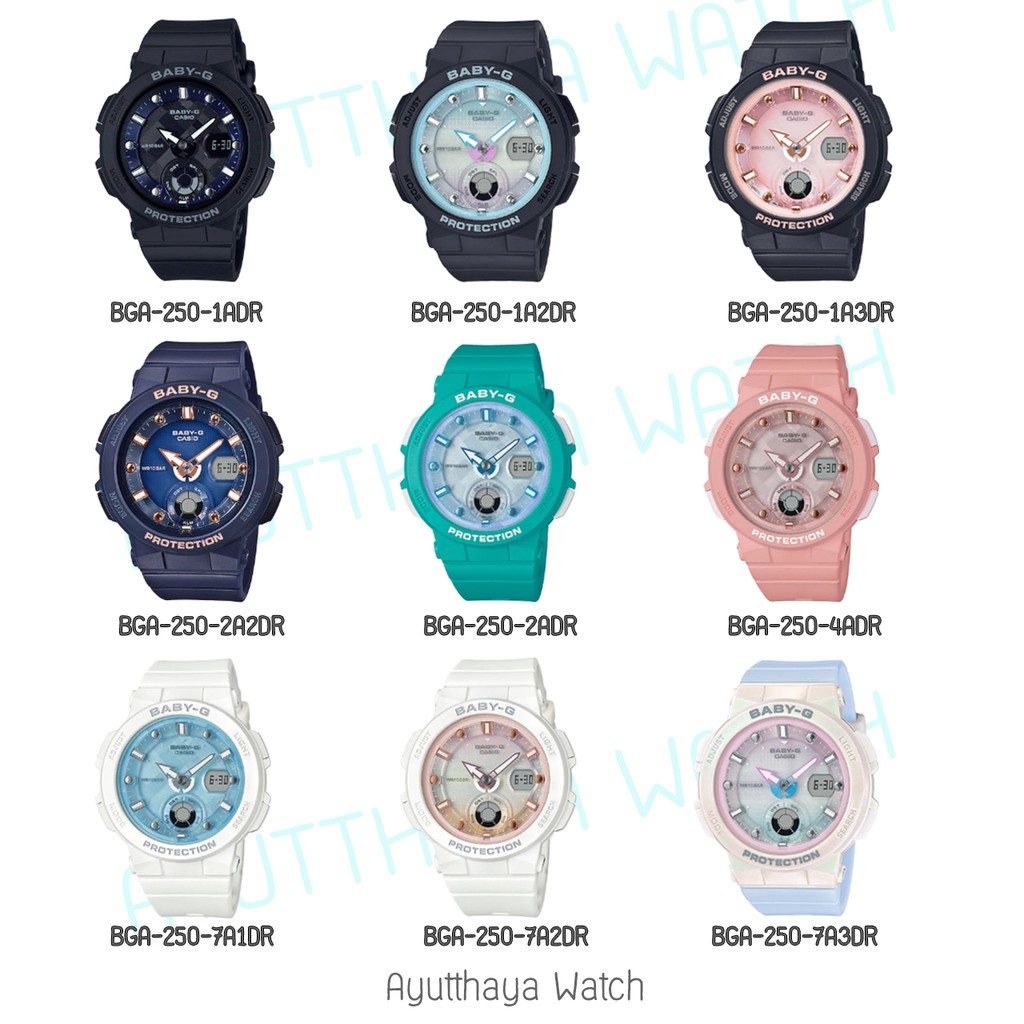 ภาพหน้าปกสินค้าBaby-G นาฬิกาข้อมือ รุ่น BGA-250 รับประกันศูนย์ CMG 1 ปี จากร้าน casiowatches_accessories บน Shopee