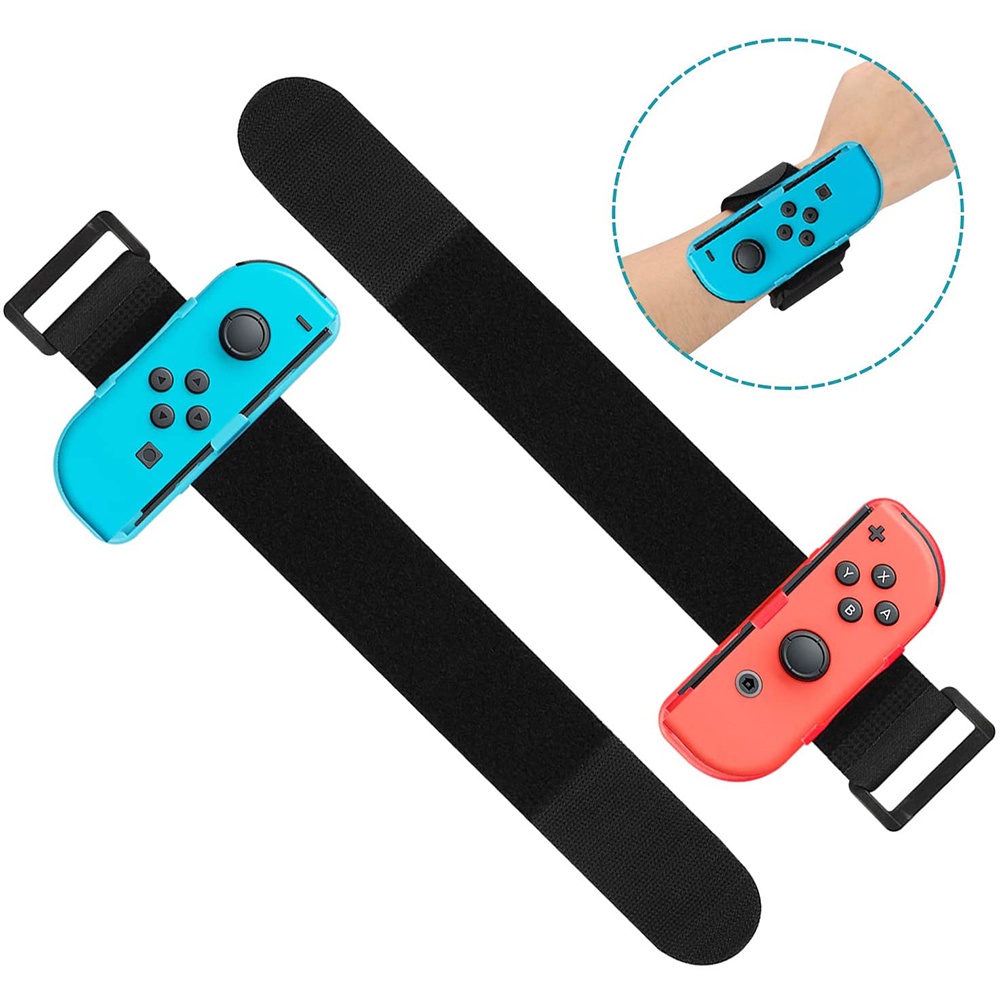 สายรัดข้อมือ-2-ชิ้น-iplay-hand-strap-justdance-nintendo-switch-hand-strap-สายรัดมือ-สายรัดข้อมือ-just-dance