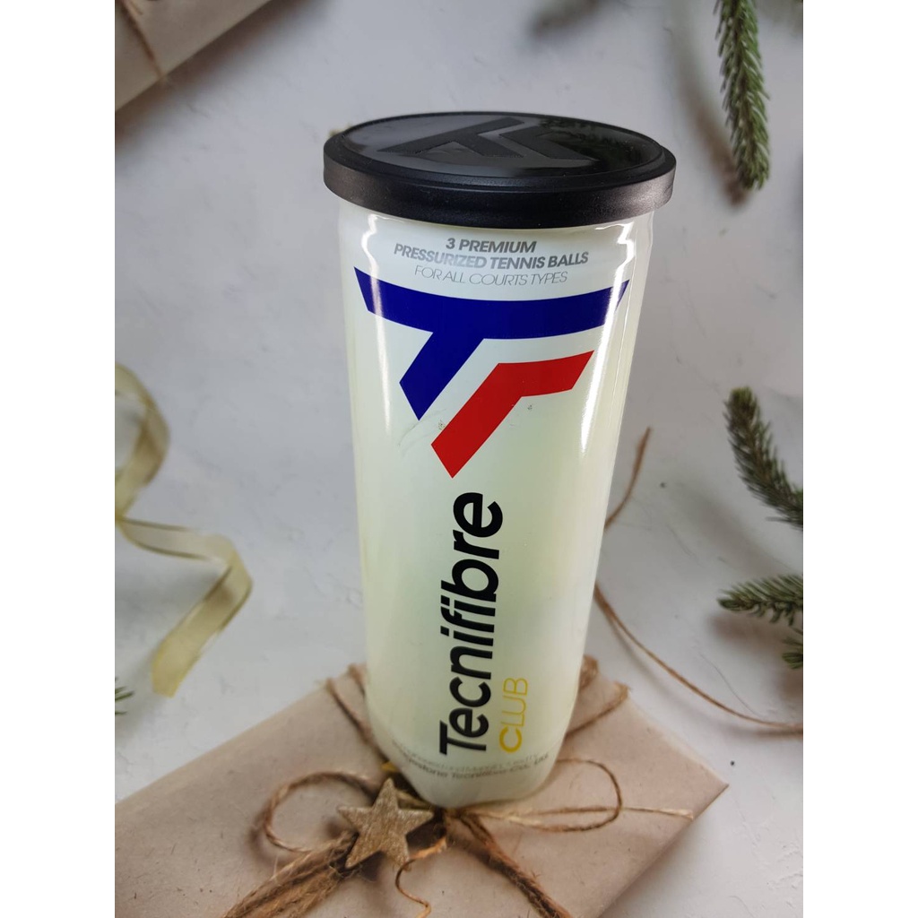 Balle de Tennis Tecnifibre CTN Club 3-Tin (Carton 36x3
