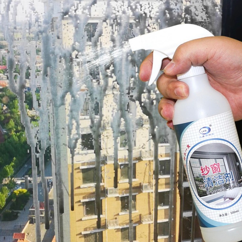 พร้อมส่ง-window-screened-spray-500ml-สเปร์ยทำความสะอาดมุ้งลวดกันยุง-น้ำยาล้างมุ่งลวด