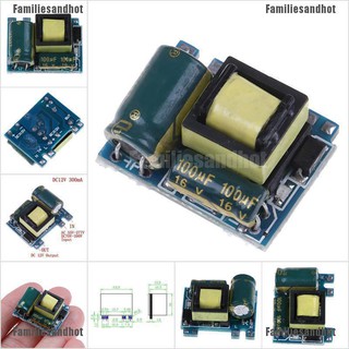 Amiliesandhot Ac - Dc ตัวแปลง 110V 220V 230V เป็น 12v พาวเวอร์ซัพพลายแยก