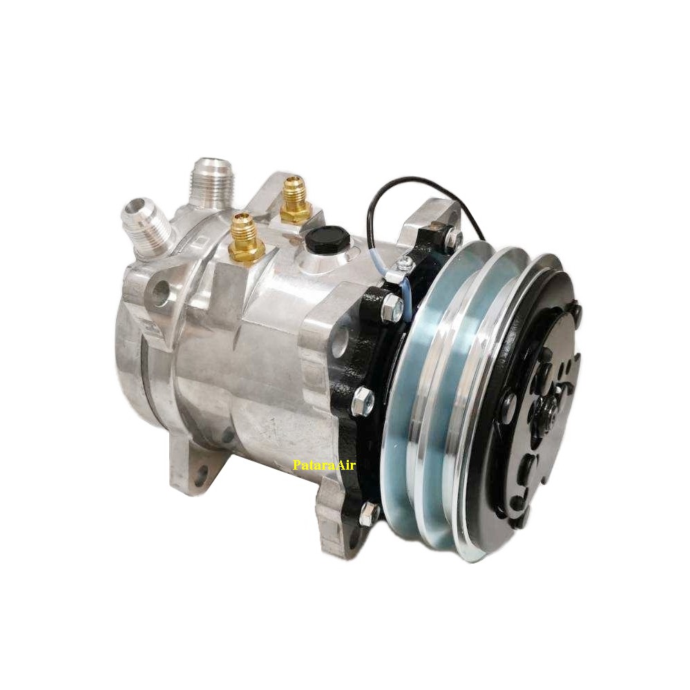 คอมแอร์ SD 507 12v. เกลียวหัวแฟร์ คอมเพรสเซอร์ แอร์ คอมแอร์รถยนต์ ...