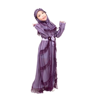 ชุดเดรสเด็กผู้หญิงมุสลิม gca02