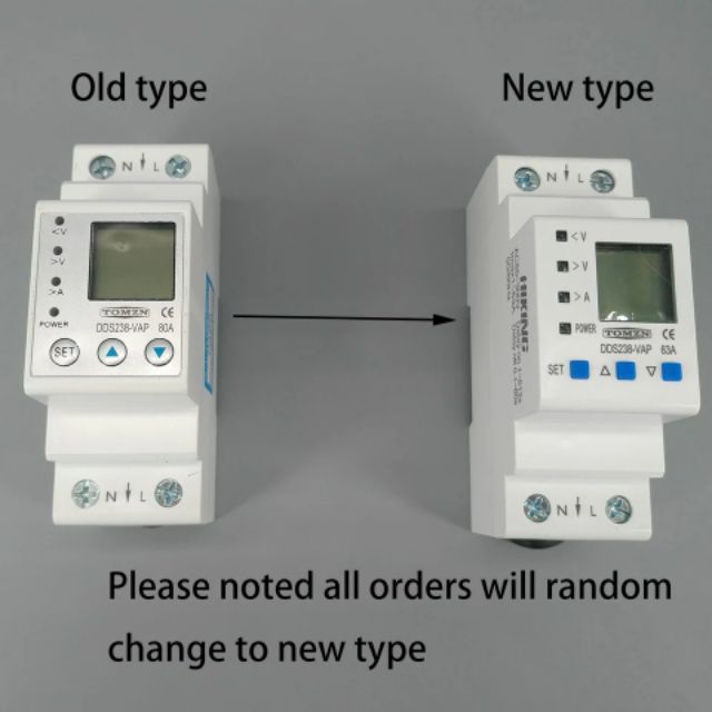 dds238 vap DDS238-VAP Adj. Over Under Voltage Protective Device Current Limit  Voltmeter main image 1